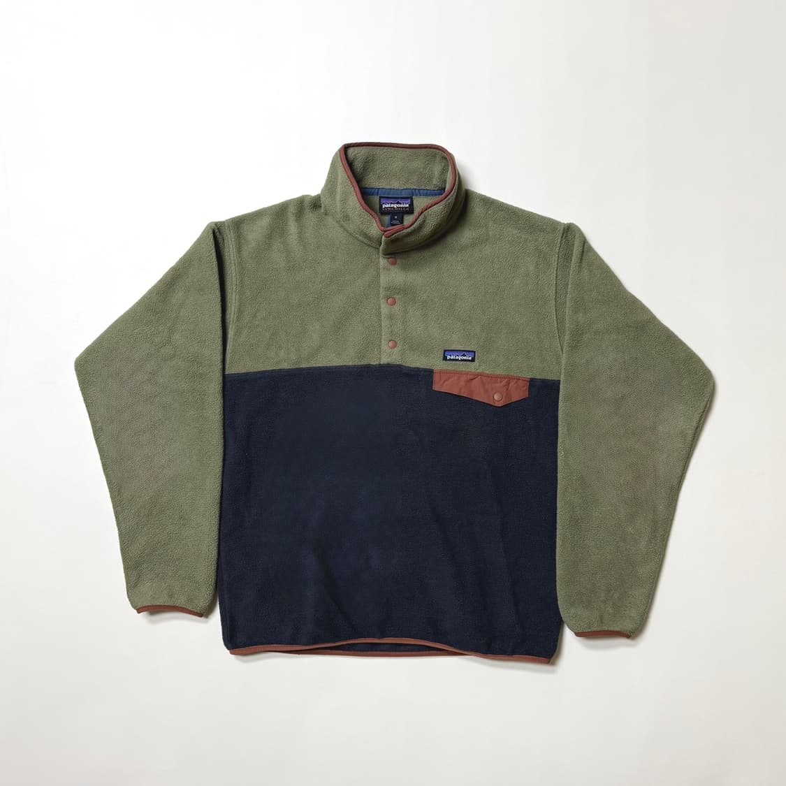 [M] 파타고니아 신칠라 플리스 후리스 올리브 카키 브라운 상품이미지1