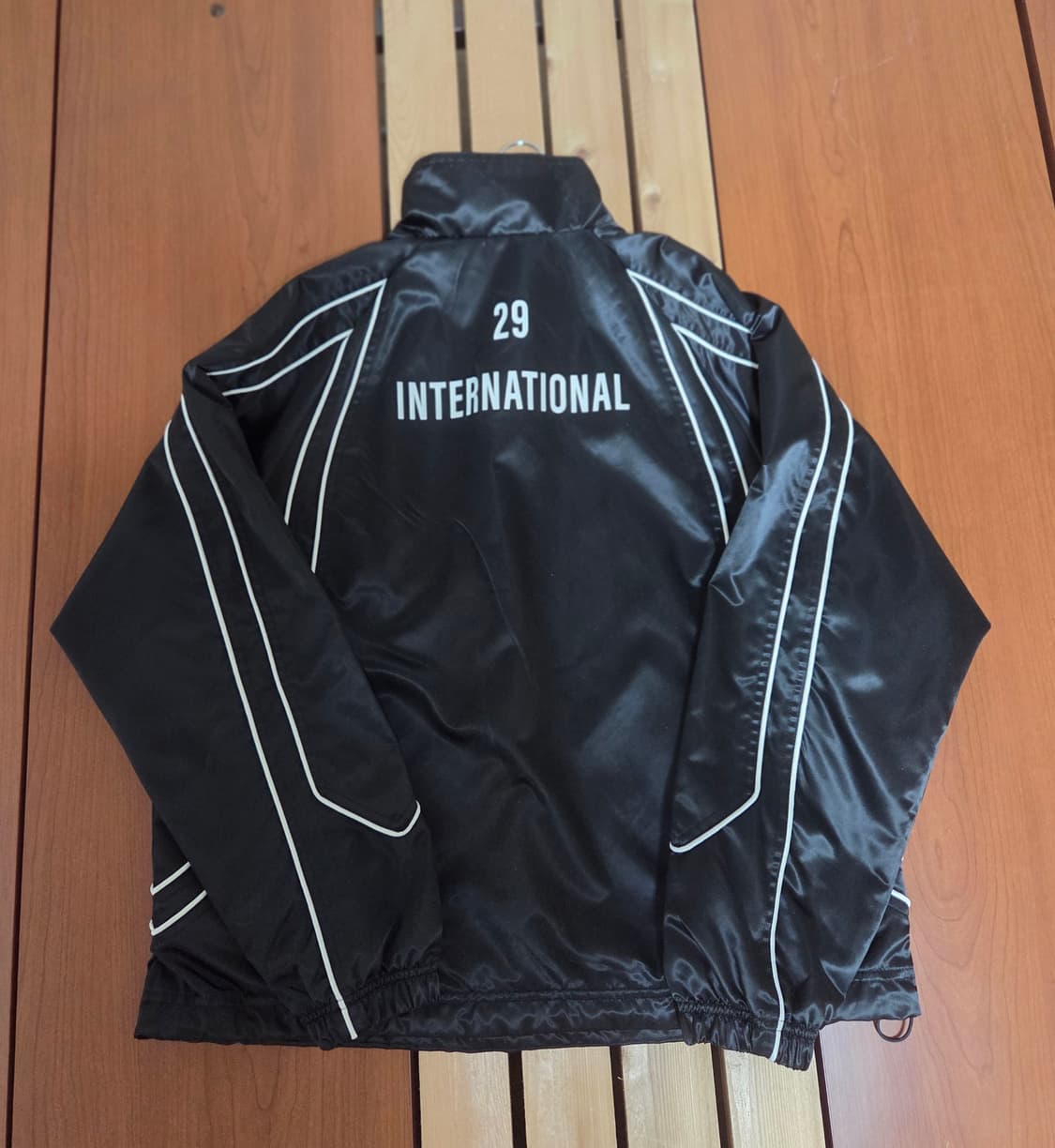 Supreme Satin Piping Pullover Black - 25 상품이미지3