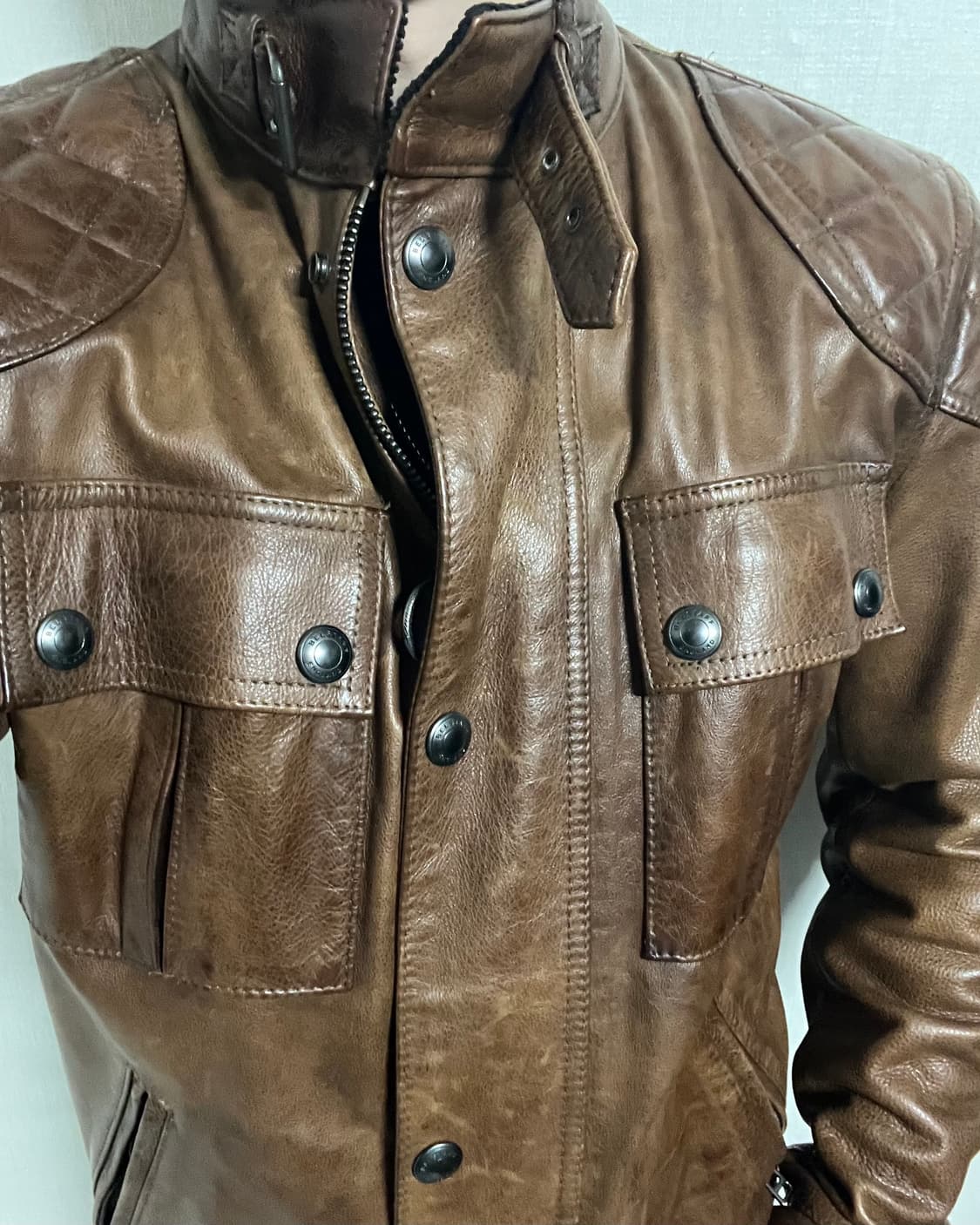 벨스타프 브룩랜즈 모터사이클 레더자켓 상품이미지3