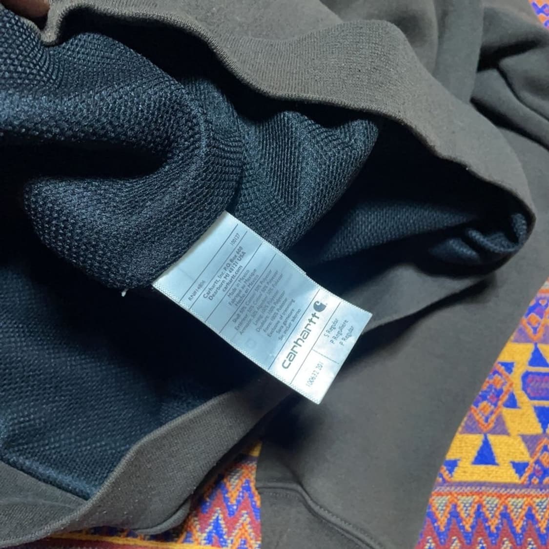 [100] 칼하트 레인디펜더 브라운 후드집업 상품이미지5