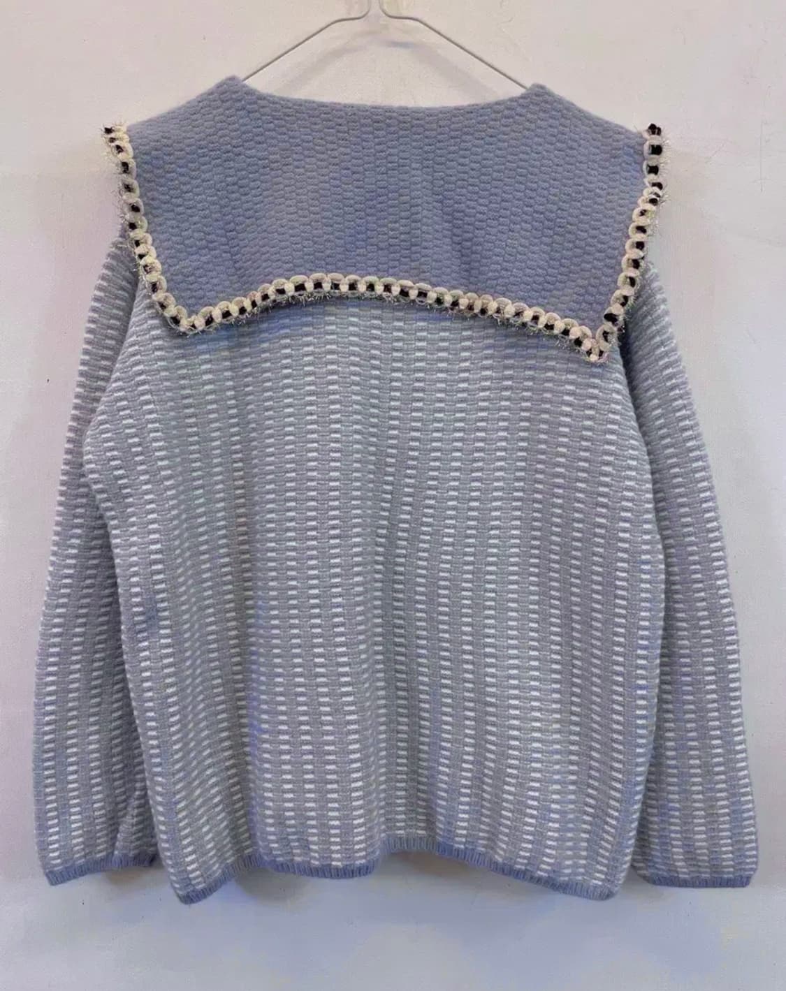 빅카라 니트가디건 하객룩데이트룩:) 상품이미지5