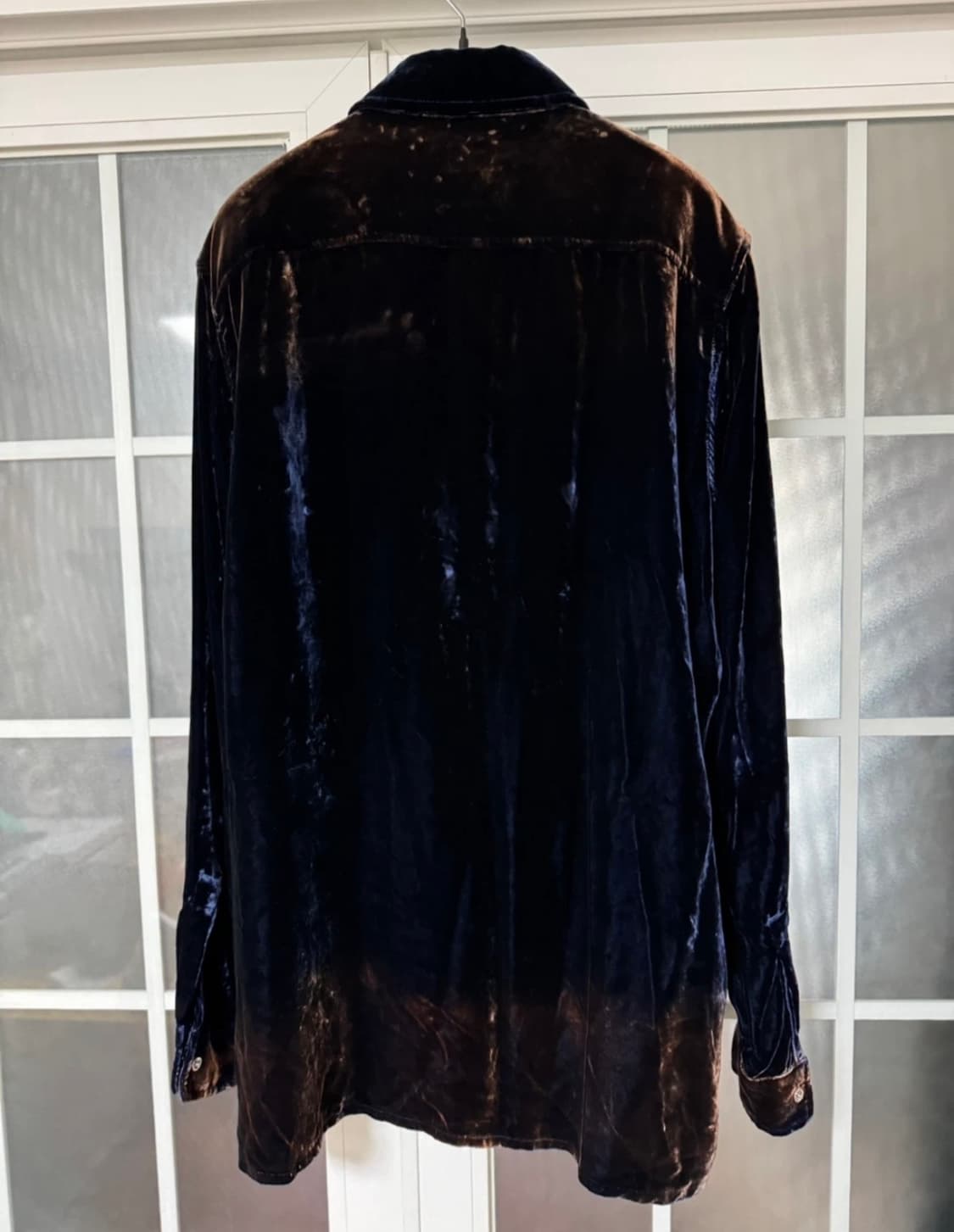 2019 생로랑 블리치드 벨벳 쳐츠 L 상품이미지2