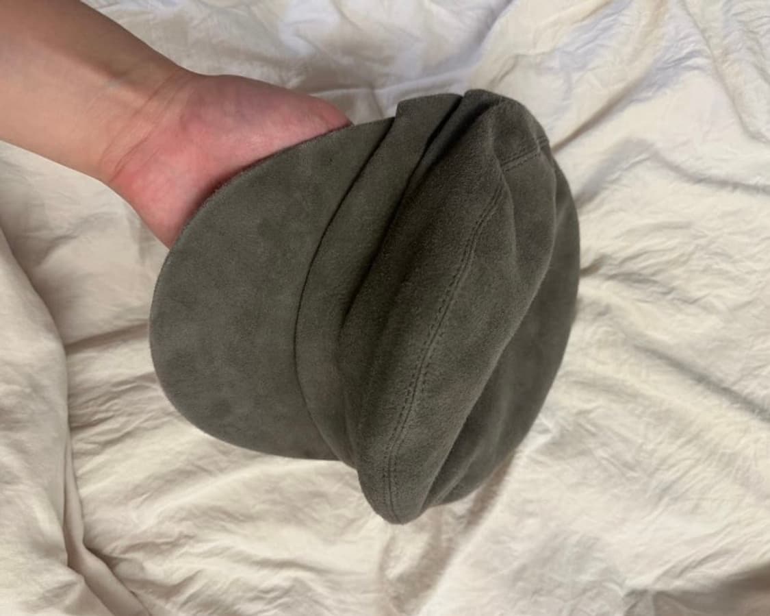 Kijima takayuki goat suede casquette hat 상품이미지4