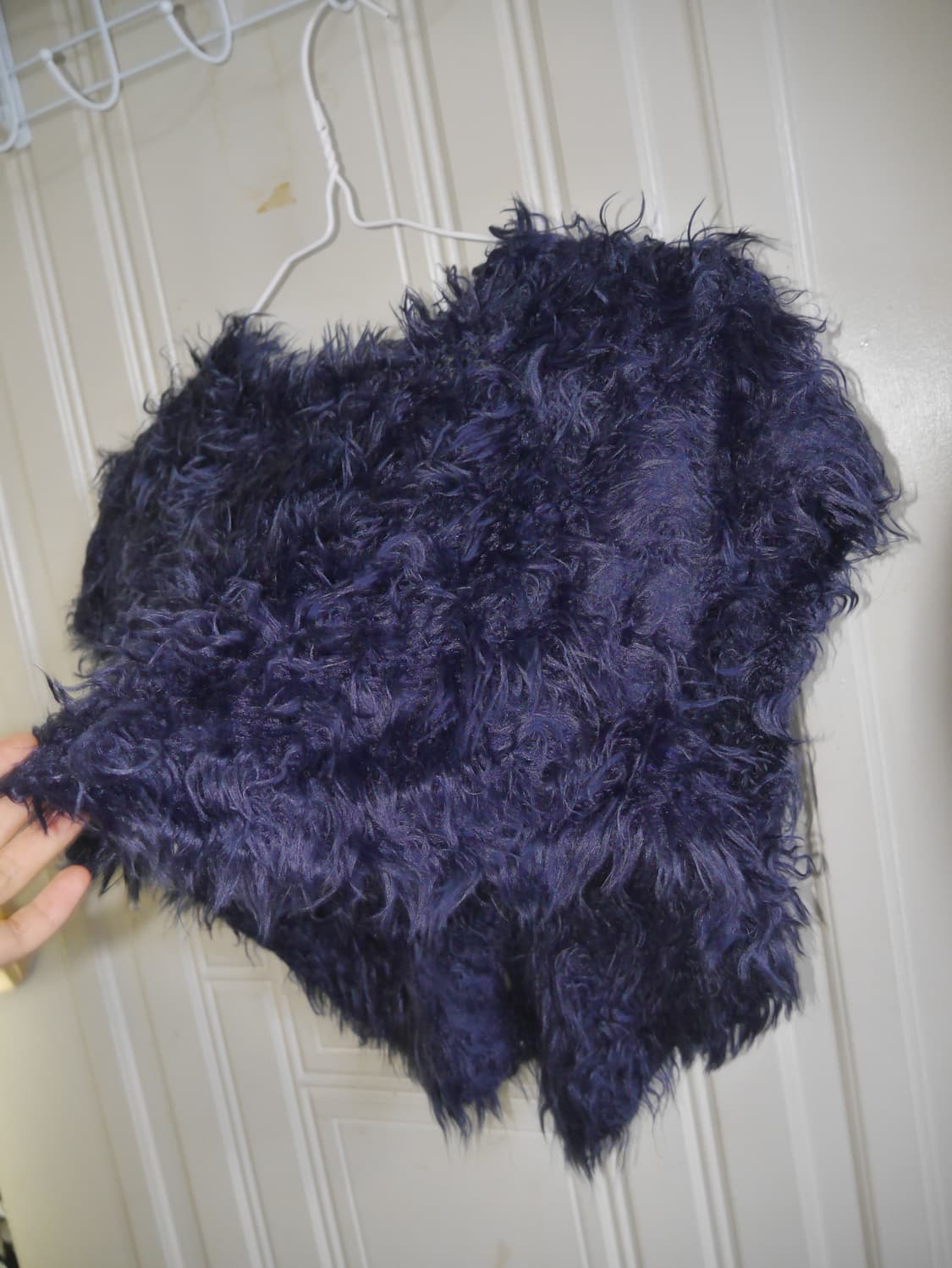 Fur crop vest 상품이미지4