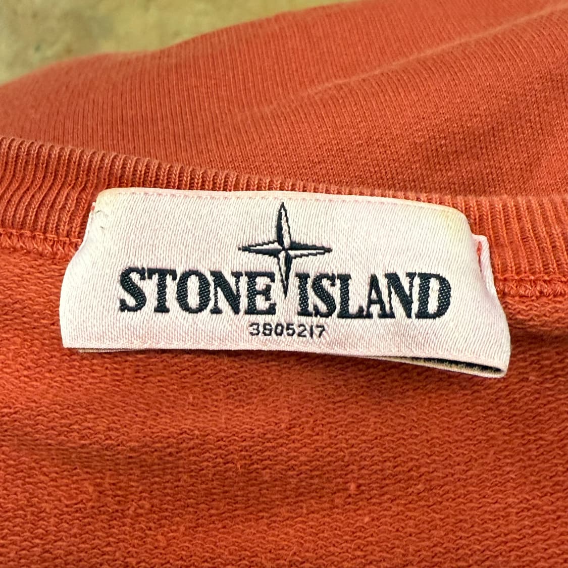 [정품/XL] 스톤아일랜드 맨투맨 레드 b15 상품이미지5