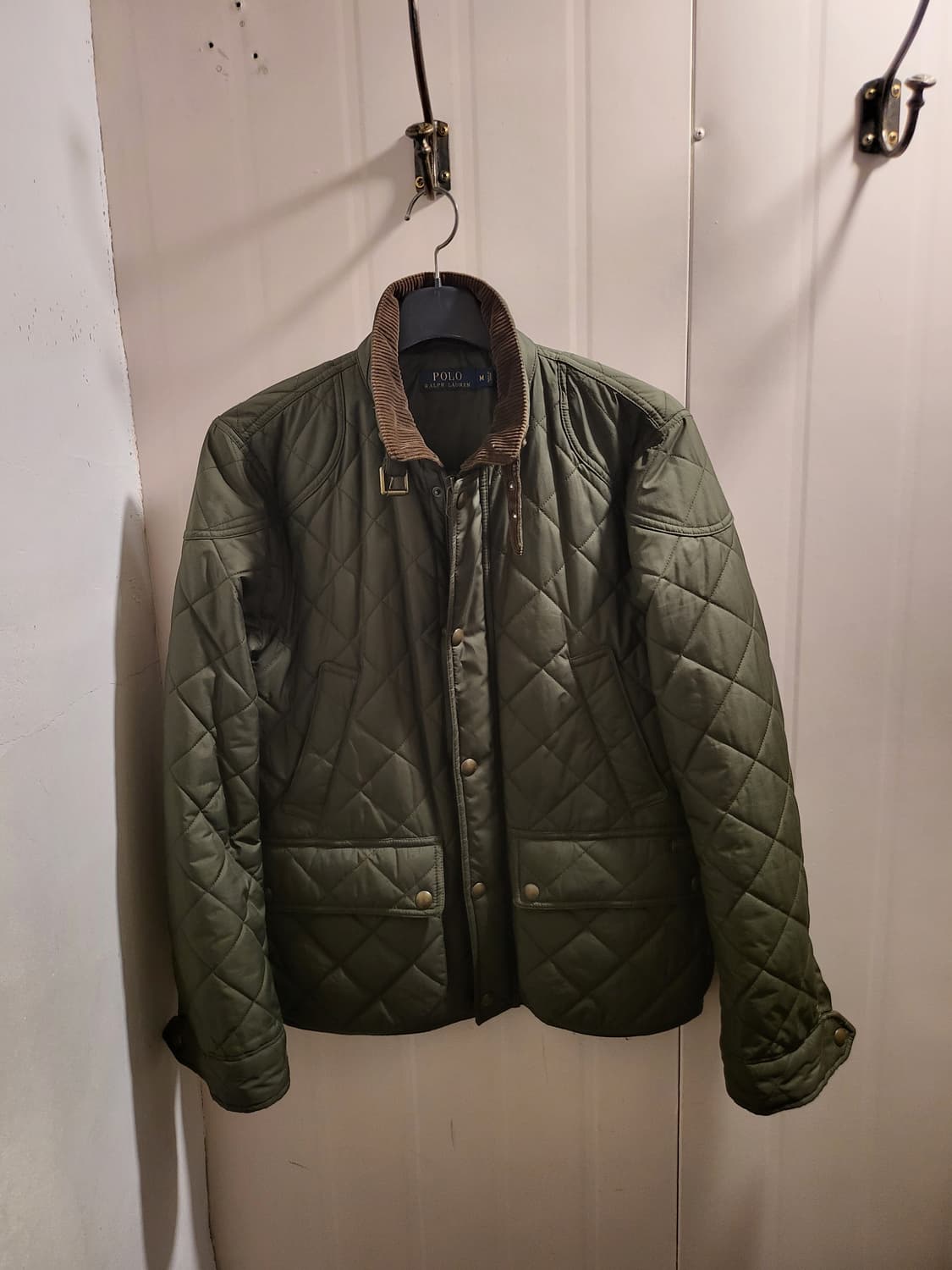 폴로 랄프로렌 카키 퀼팅 자켓 상품이미지1
