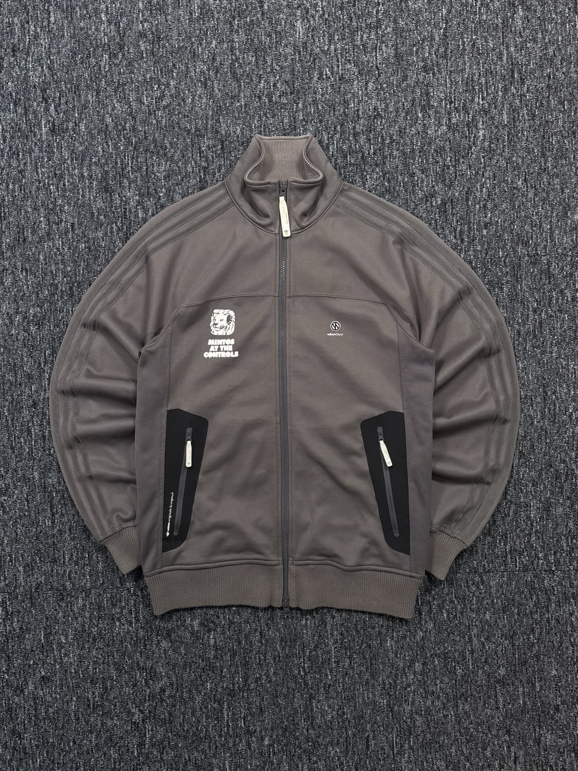 아디다스 obyo 카즈키 쿠라이시 그레이 트랙탑 상품이미지3