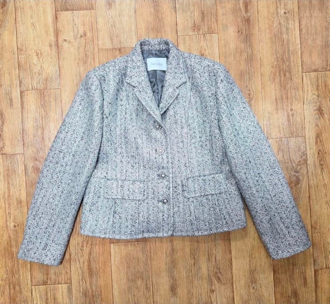 허앤쉬(her&she) 울 리치 트위드자켓 55-66 새상품 상품이미지6
