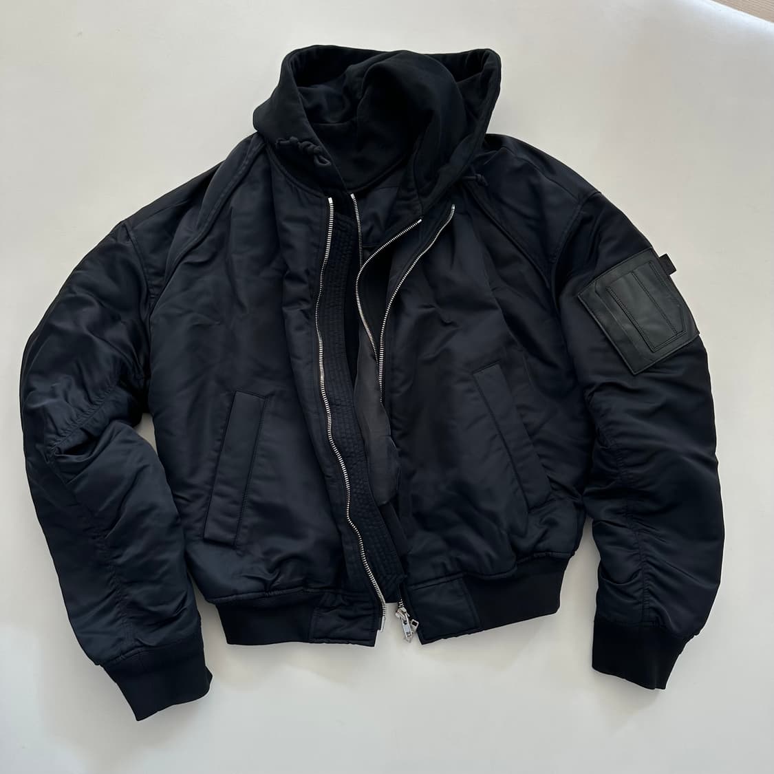 준지 21fw 후드마원 ma-1 완판모델 상품이미지2