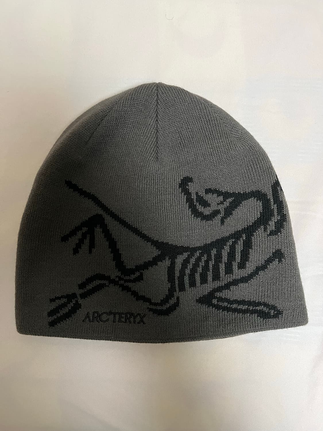 아크테릭스 버드 헤드 비니 그레이 차콜 블랙 회색 검정 모자 상품이미지1