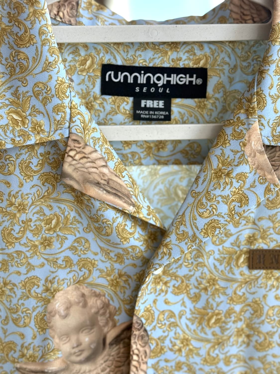 runningHIGH 러닝하이 천사 하와이안 셔츠 상품이미지7