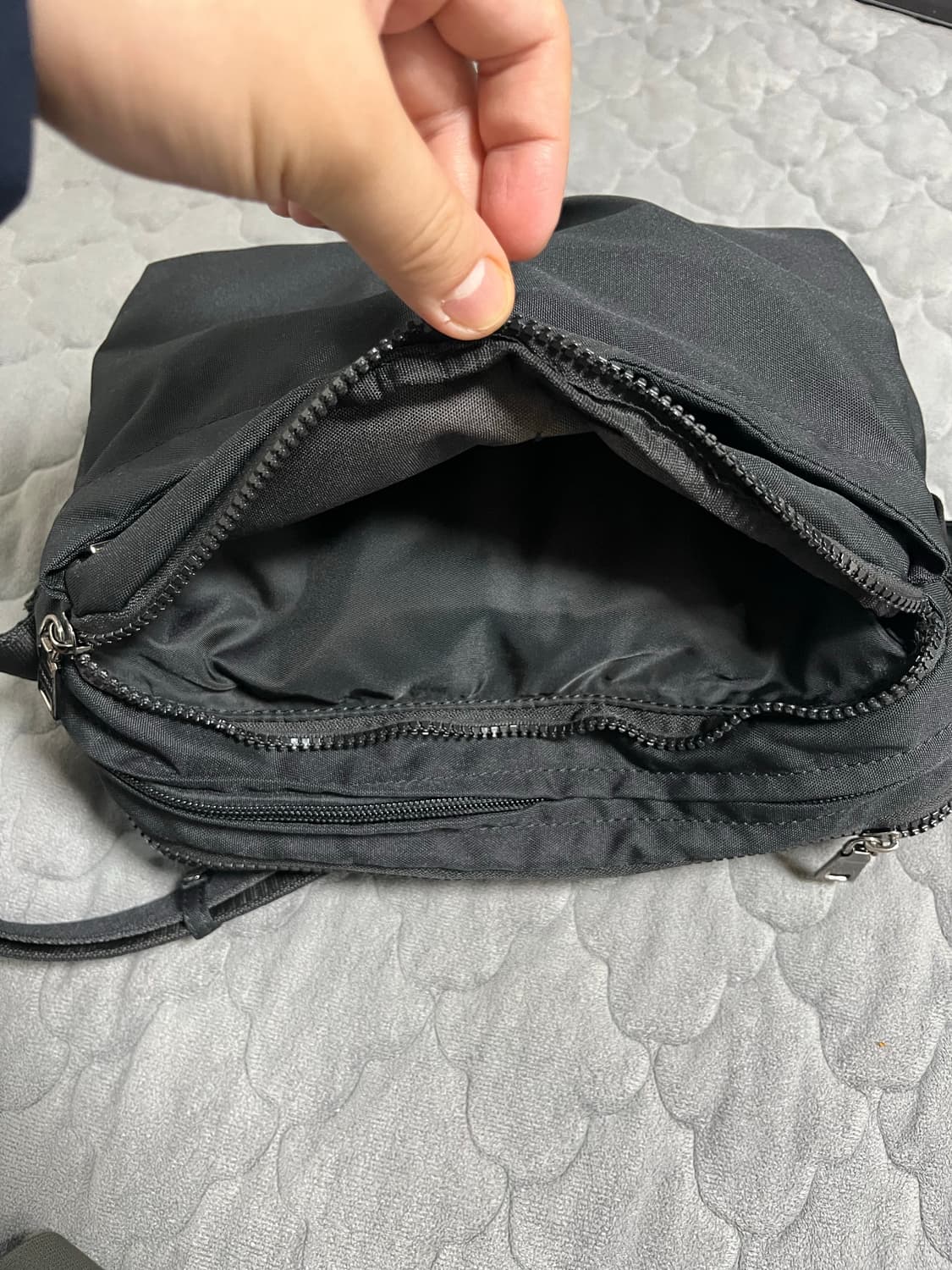 요지 야마모토 Ys acc 숄더백 블랙 상품이미지5