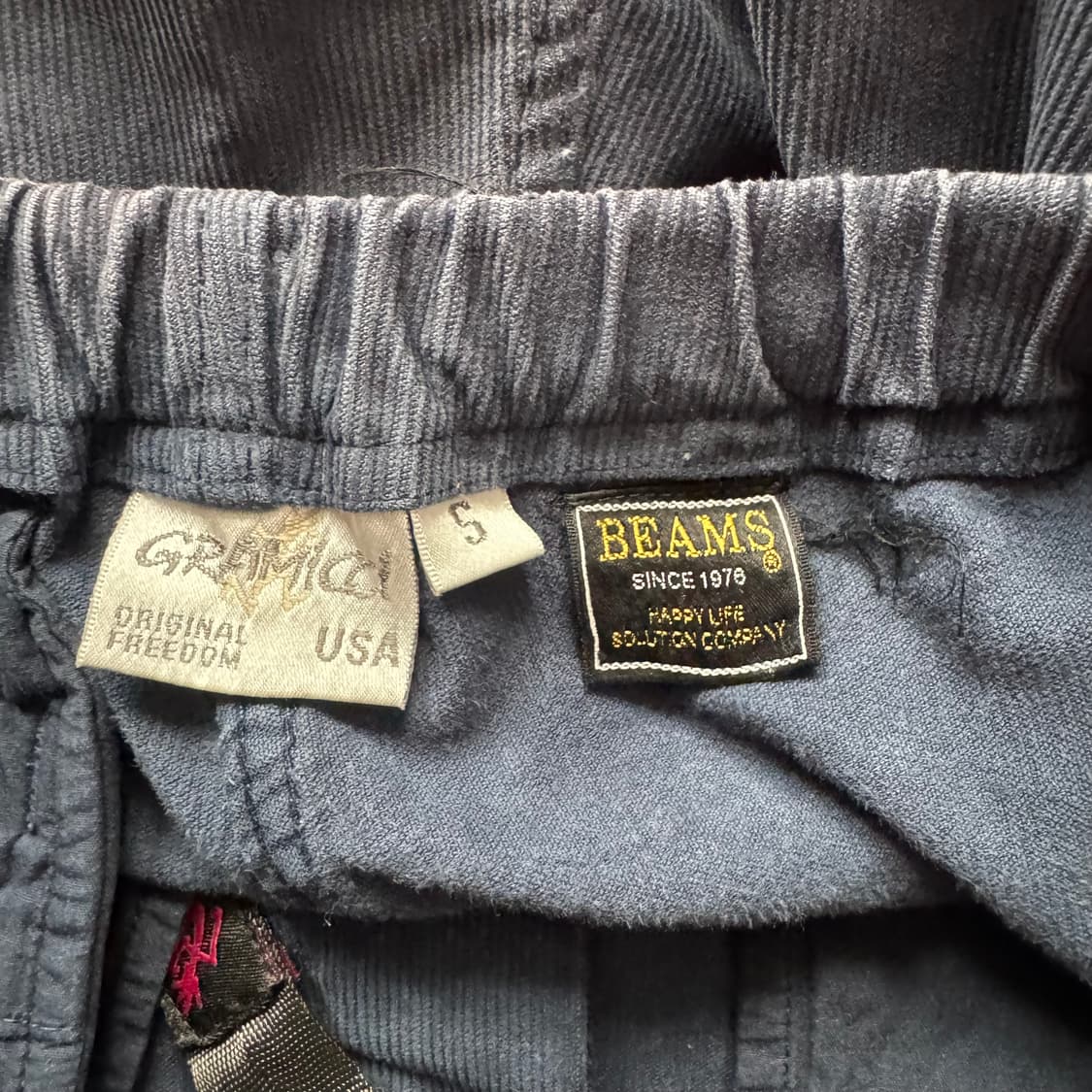 GRAMICCI 일본빈티지 벨벳 팬츠 벨벳바지 그라미치 빔즈 벨벳팬츠 S 상품이미지9