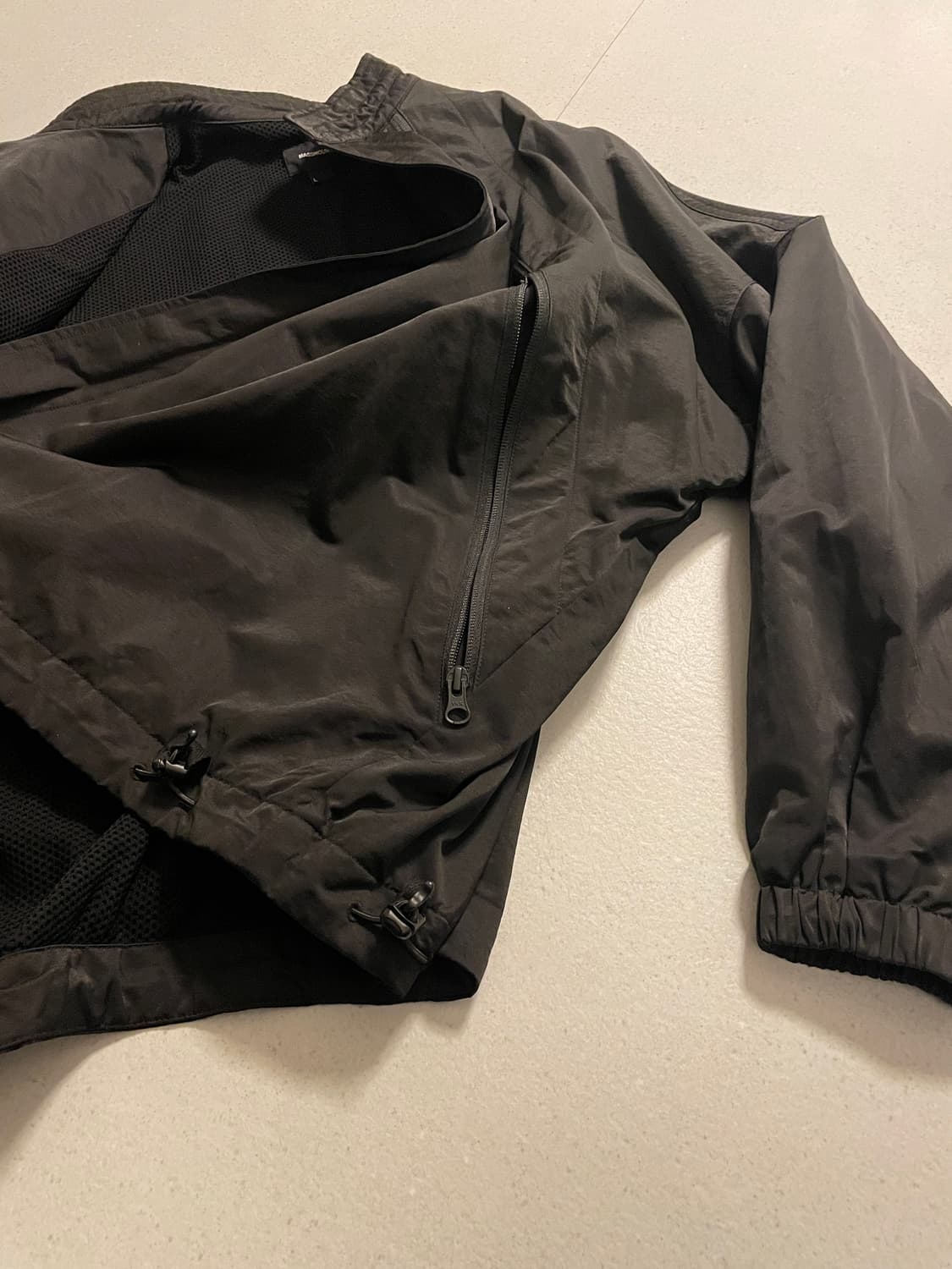 매스노운 바람막이 블랙 L 상품이미지4