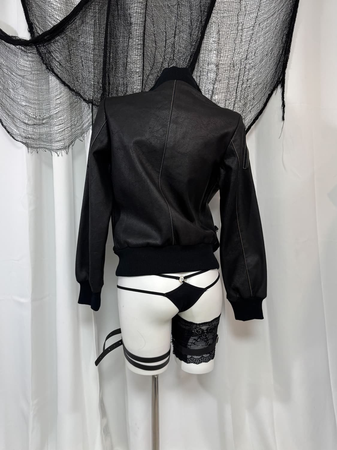 leather detail jacket 상품이미지5