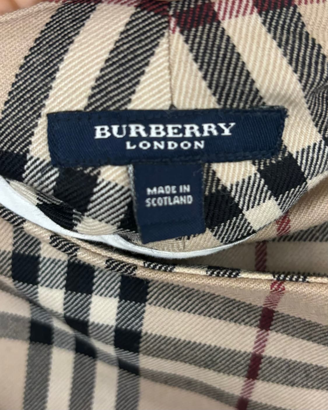 버버리 노바 체크 울 벨티드 랩 스커트 상품이미지7