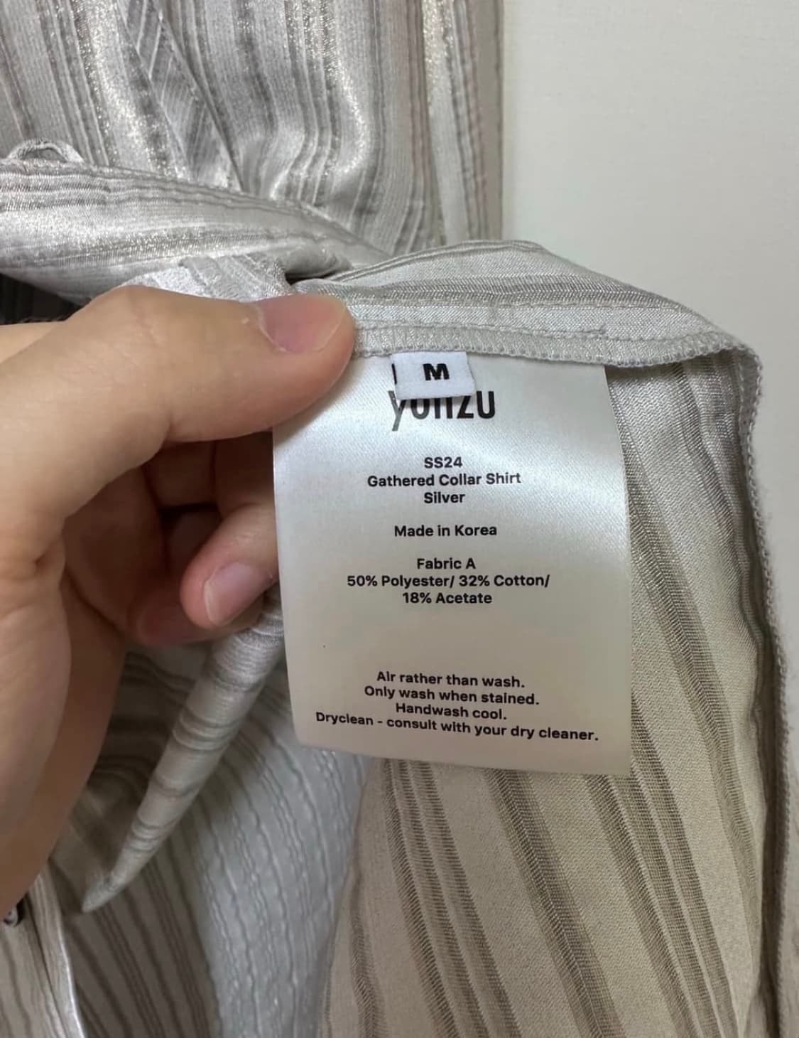 Yonzu gather shirts 상품이미지3