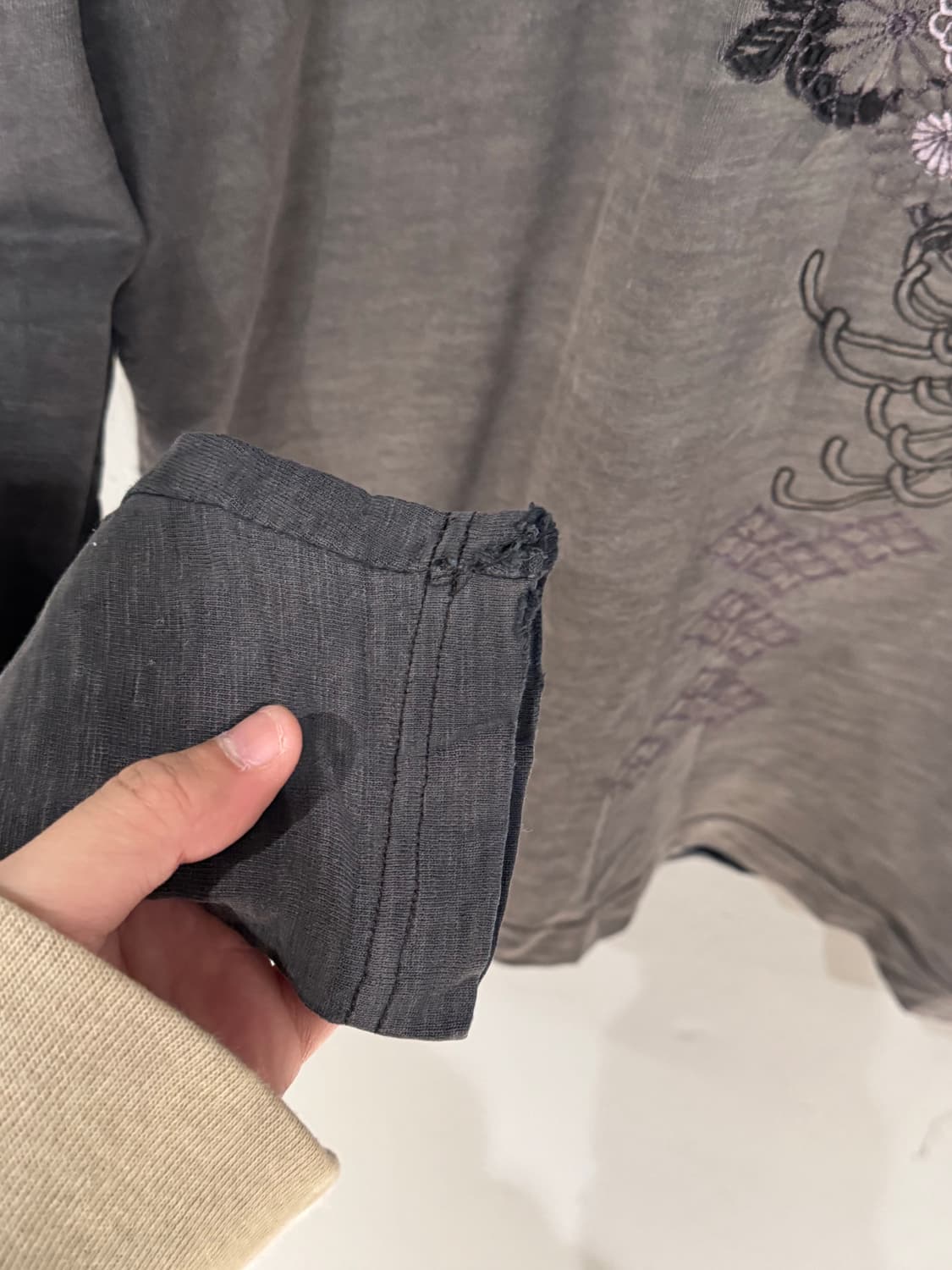 Harakari 오리엔탈 오니 자수 롱슬리브  상품이미지7