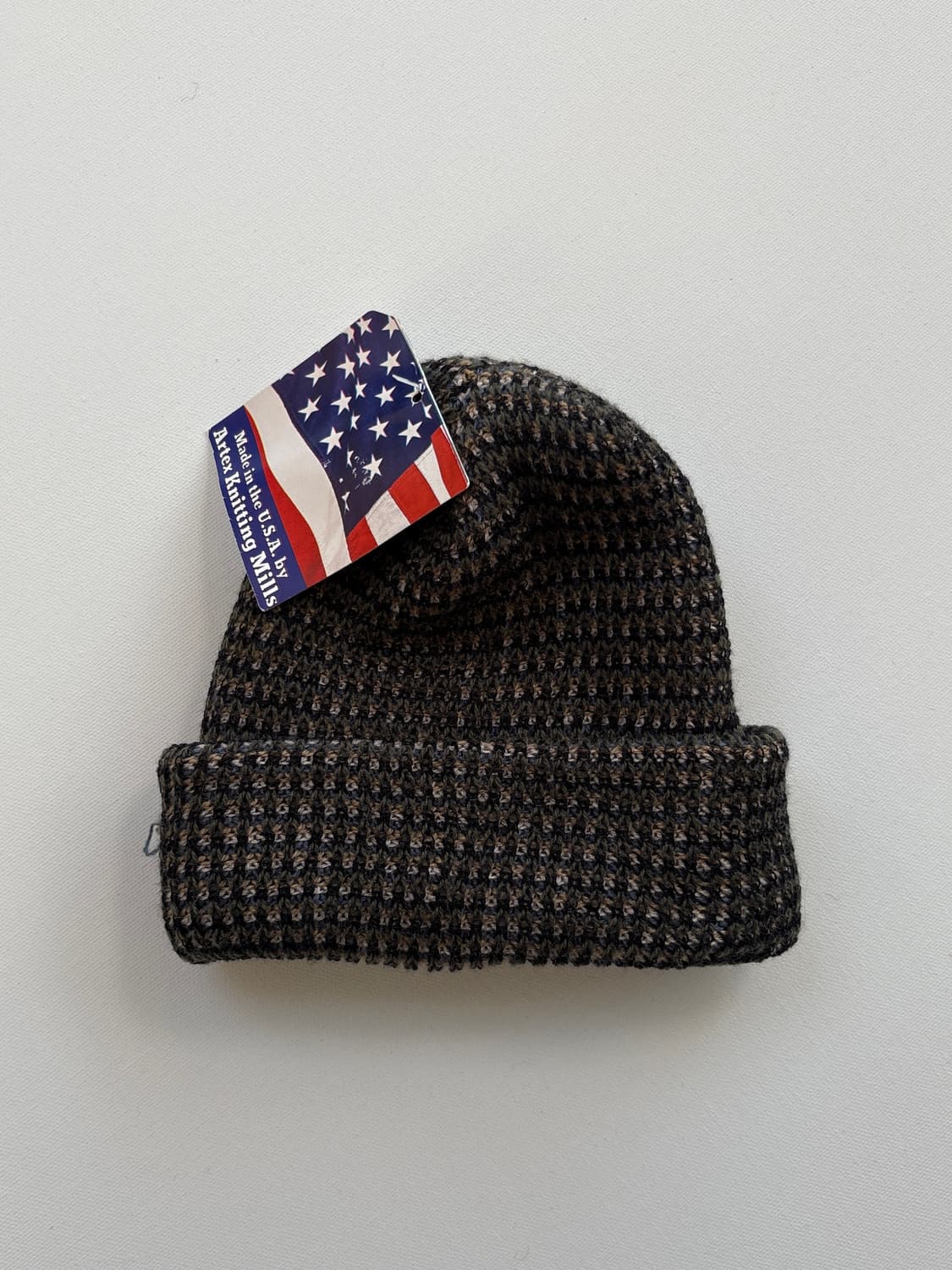 USA KNIT CAP (mixed black) (#006) 상품이미지1