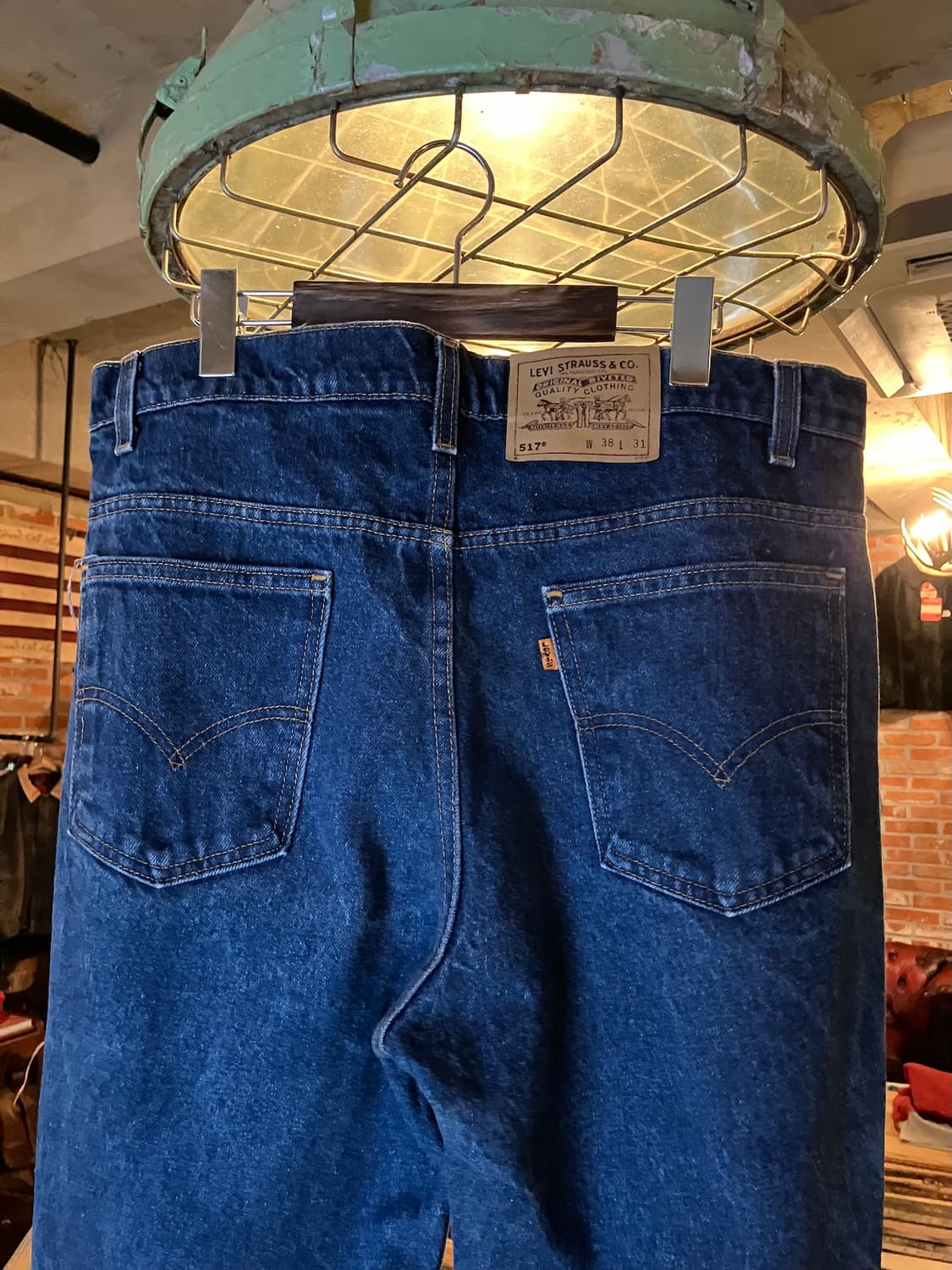 90s USA 빈티지 리바이스 517 부츠컷 데님 팬츠 상품이미지6