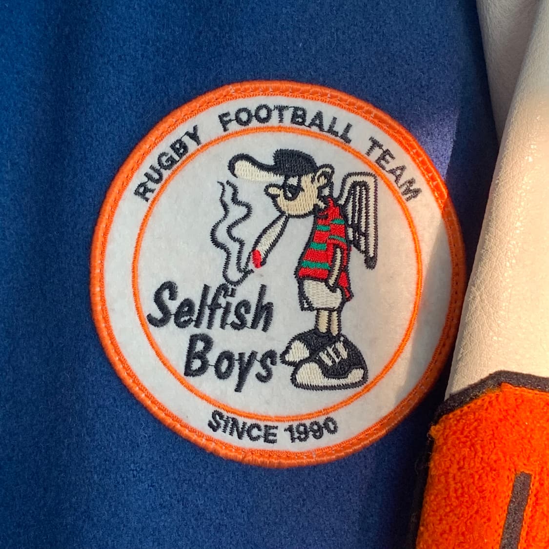 selfish boys rugby varsity jacket 상품이미지1