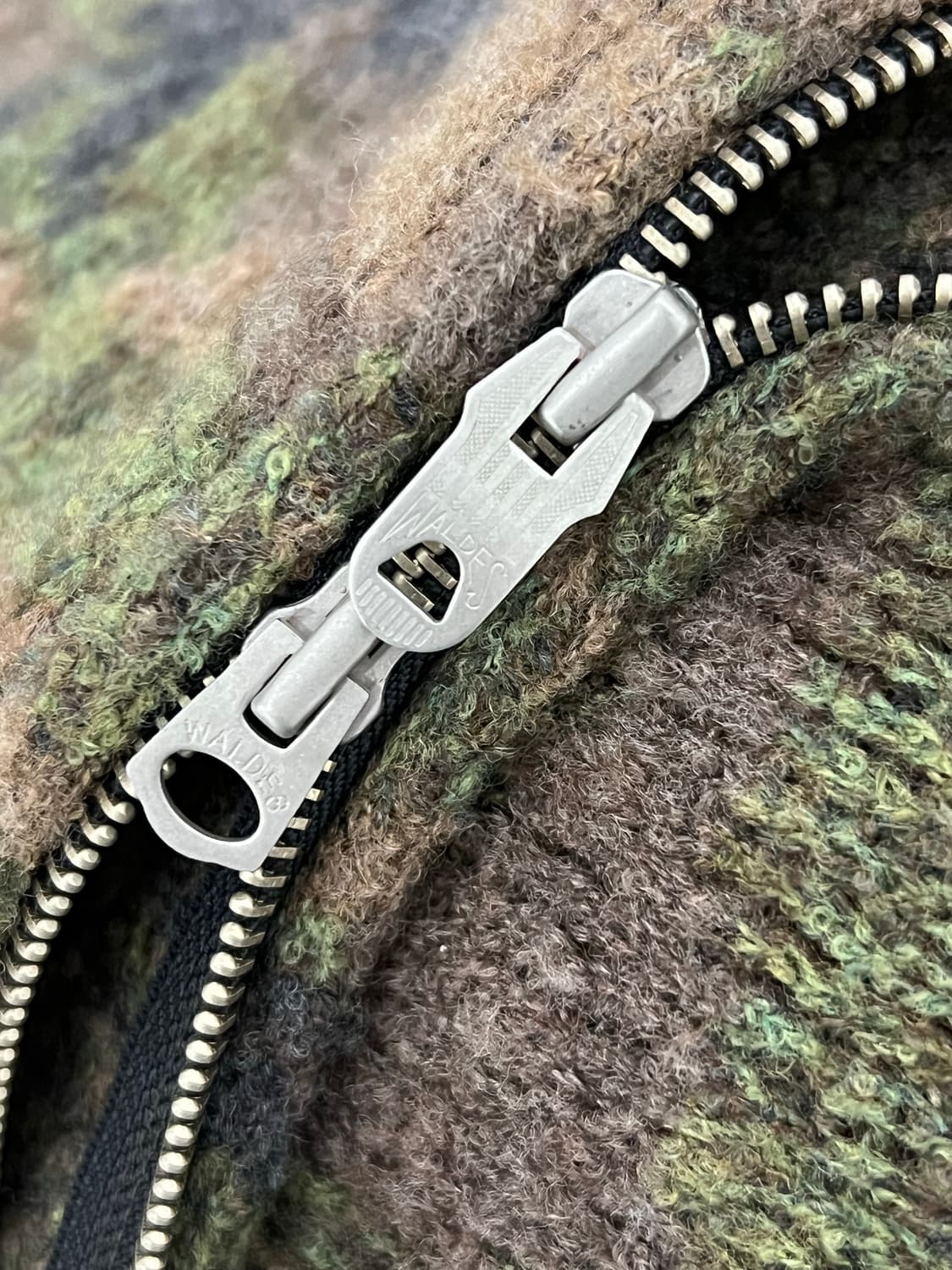 Remi Relief Camo Knit Zip Up Hoodie 상품이미지5