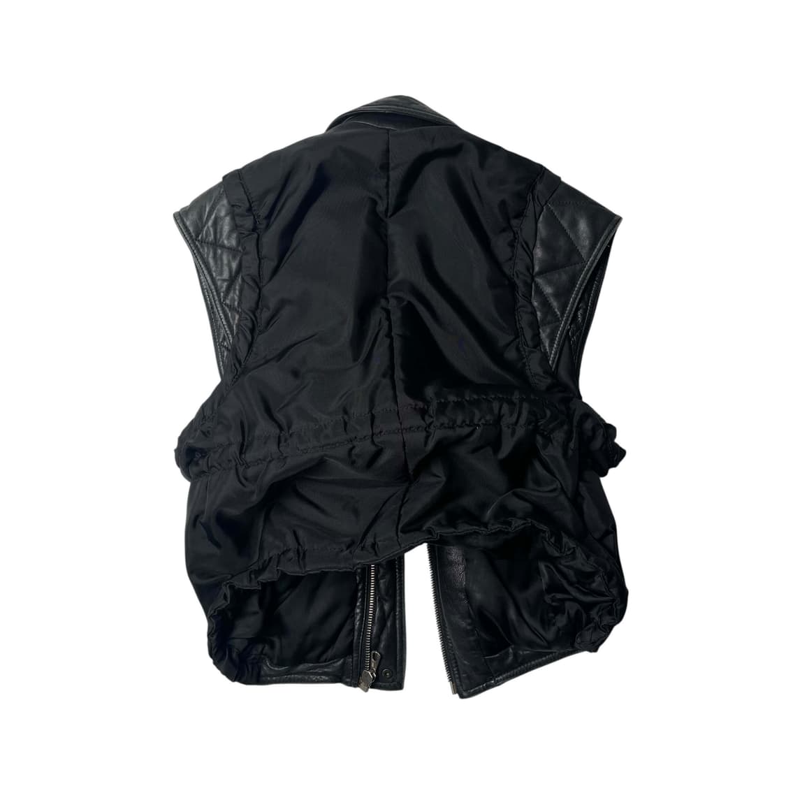 90's dirk bikkembergs 양가죽 와이어 베스트 상품이미지6
