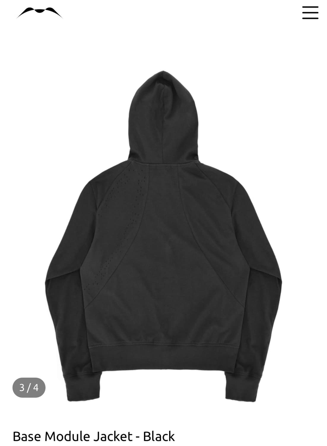 MSC Base Module Jacket  2사이즈 블랙 상품이미지2