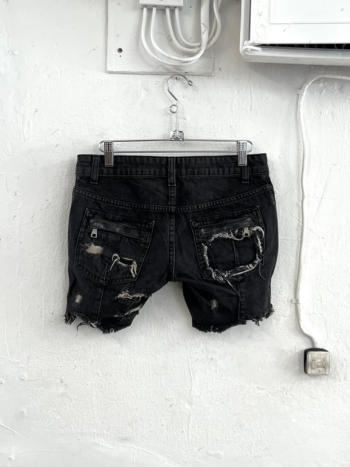 발망 2010SS 데카르넹 런웨이 아카이브 바이커 핫팬츠 상품이미지9