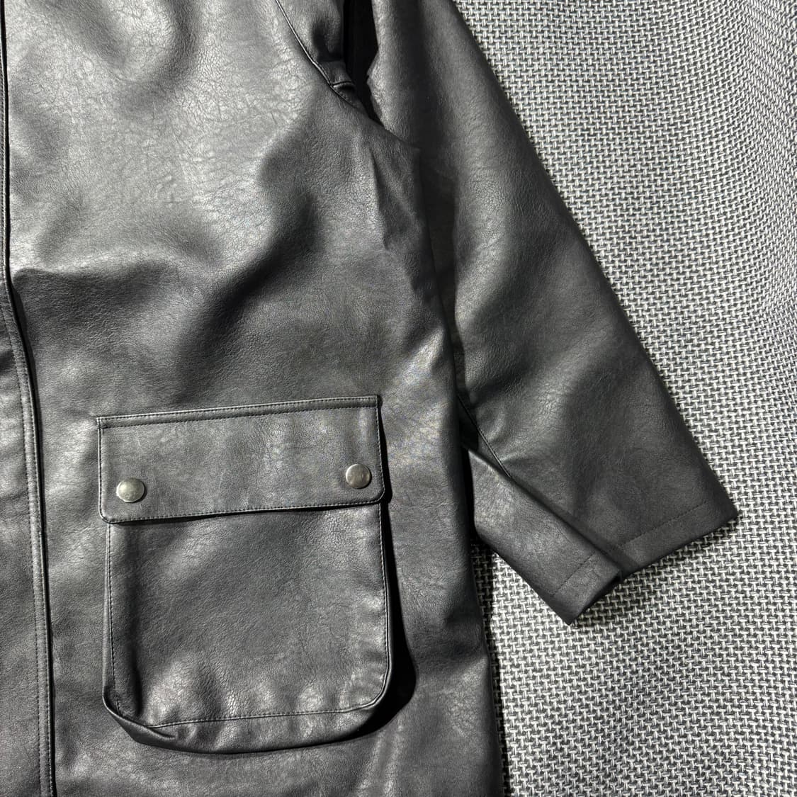 코엔 레더 자켓 블랙 ( L/OLD-8145 ) 상품이미지5