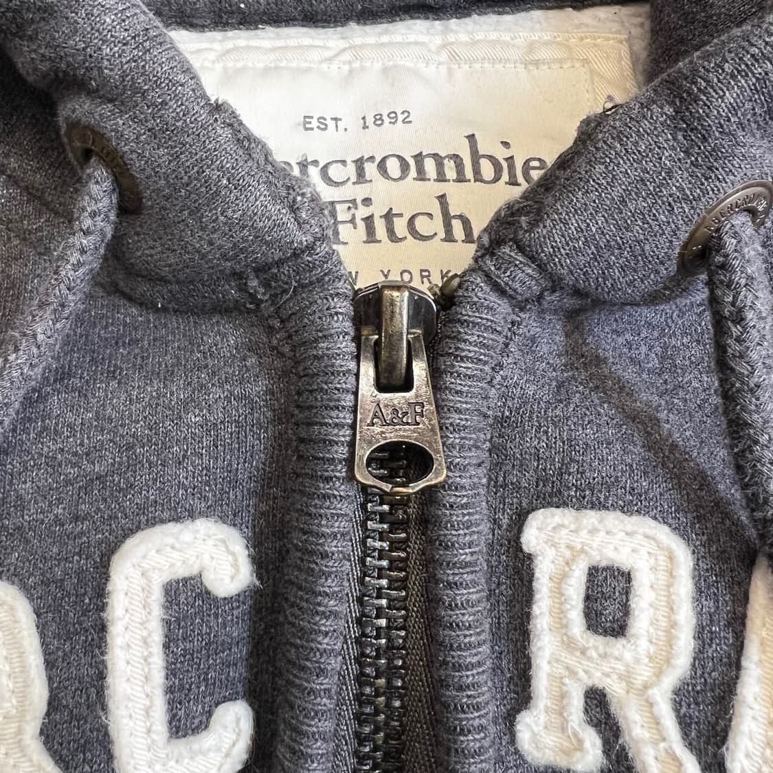 아베크롬비 앤 피치 후드 집업 XXL 상품이미지4