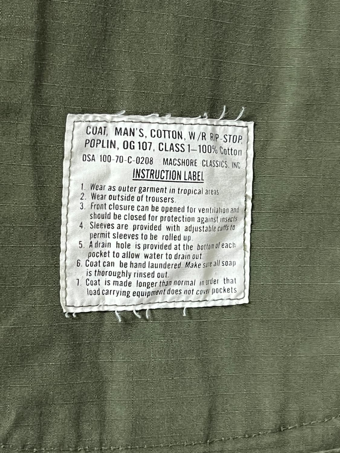 오리지널 퍼티그 자켓 스몰숏 S/S 상품이미지5