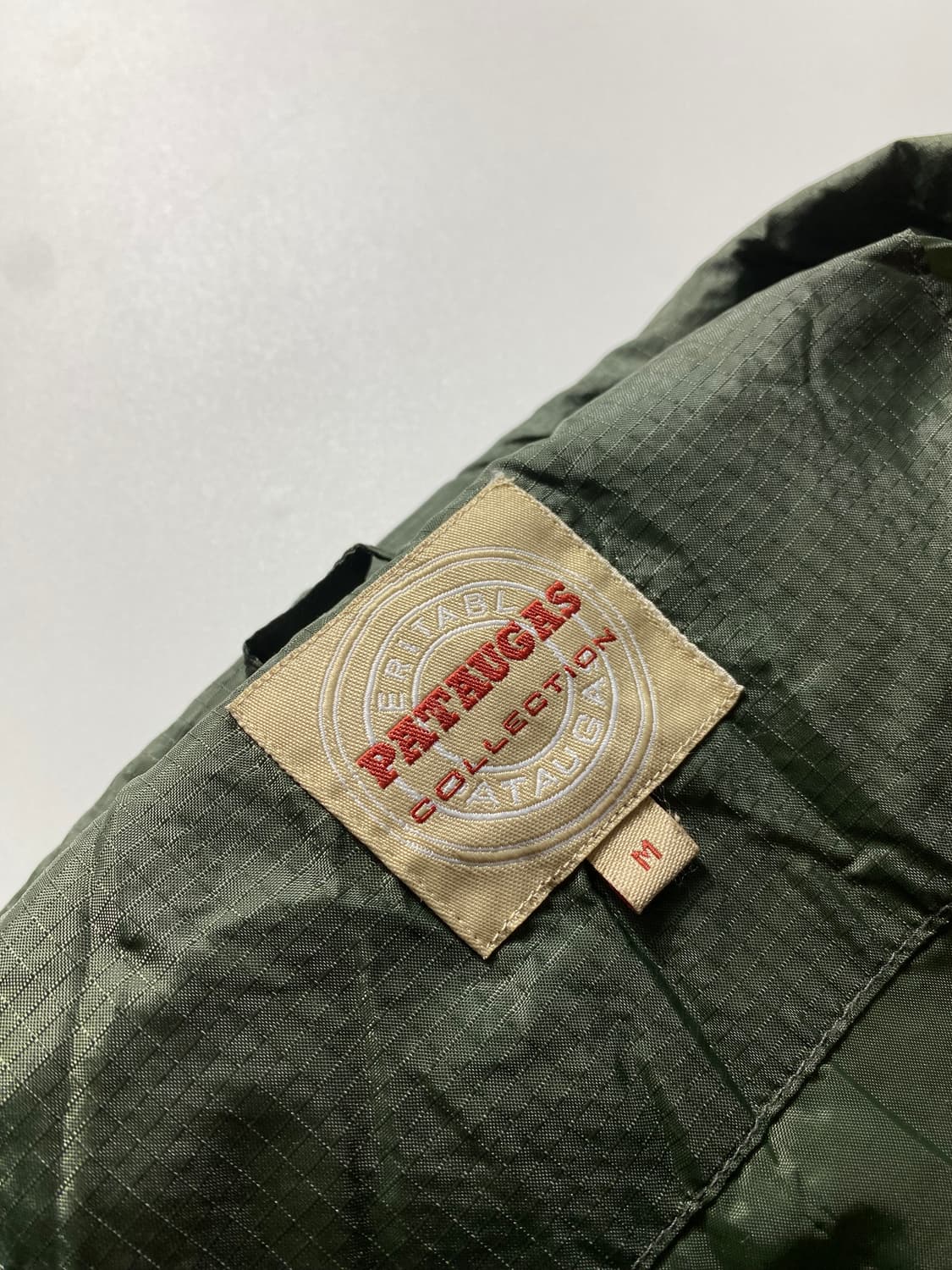 [M] 90s Pataugas 립스탑 나일론 아노락 상품이미지7