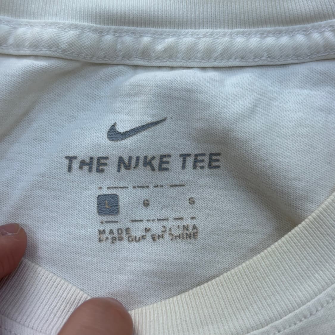 L 나이키 남성 프린팅 반팔 티셔츠 0420E 상품이미지3