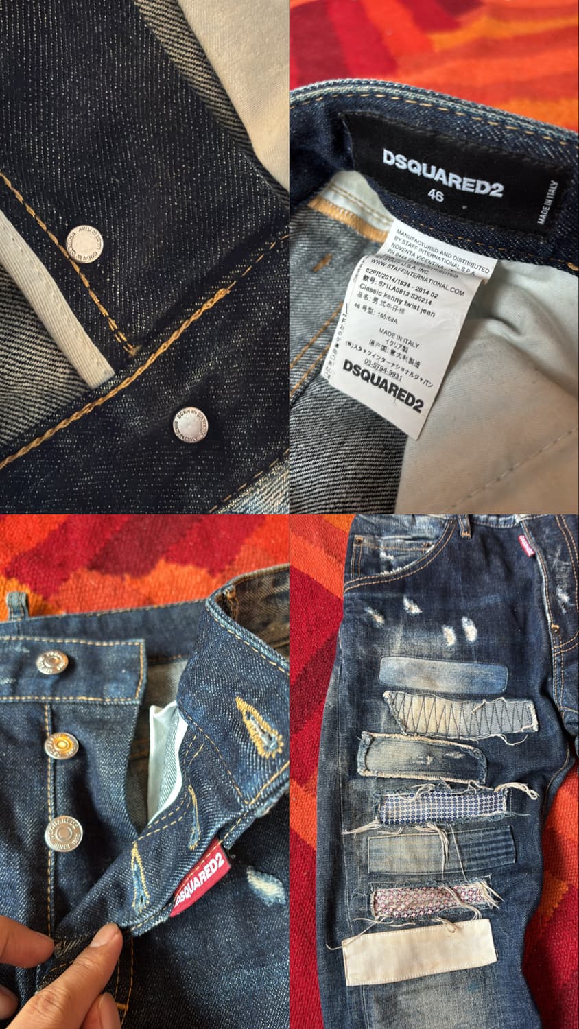 정품 Dsquared2 Jeans 46 상품이미지8