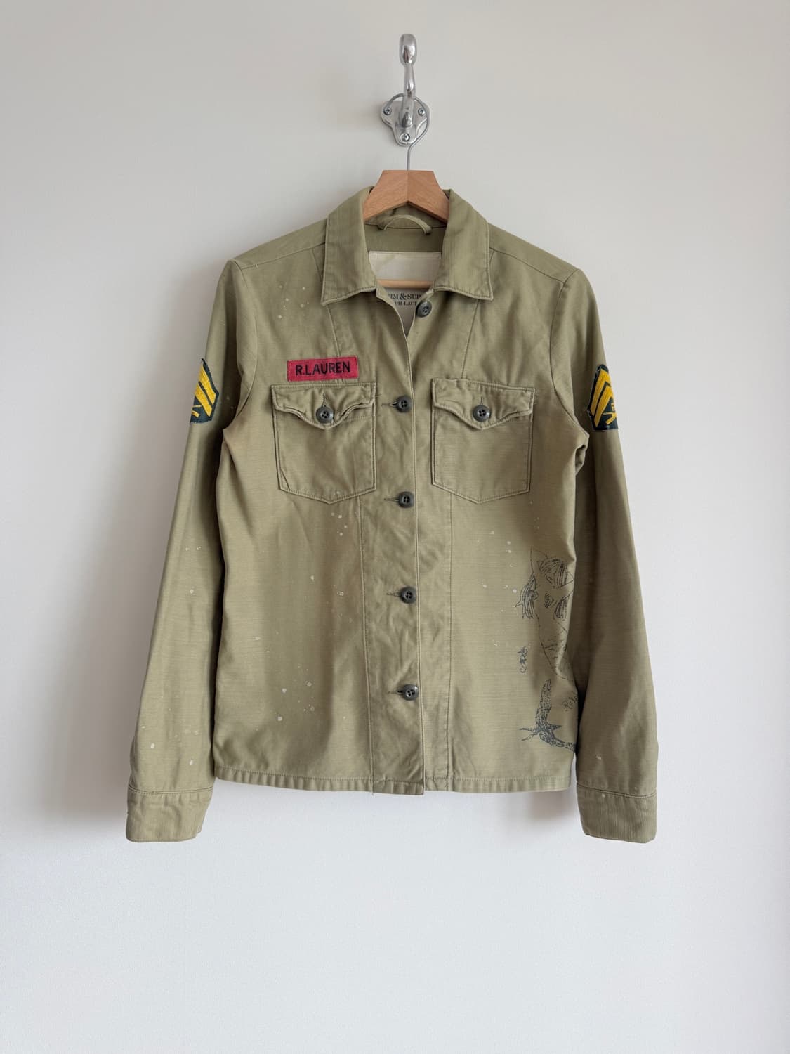 데님앤서플라이(DENIM&SUPPLY) 밀리터리 야상 셔츠 상품이미지1