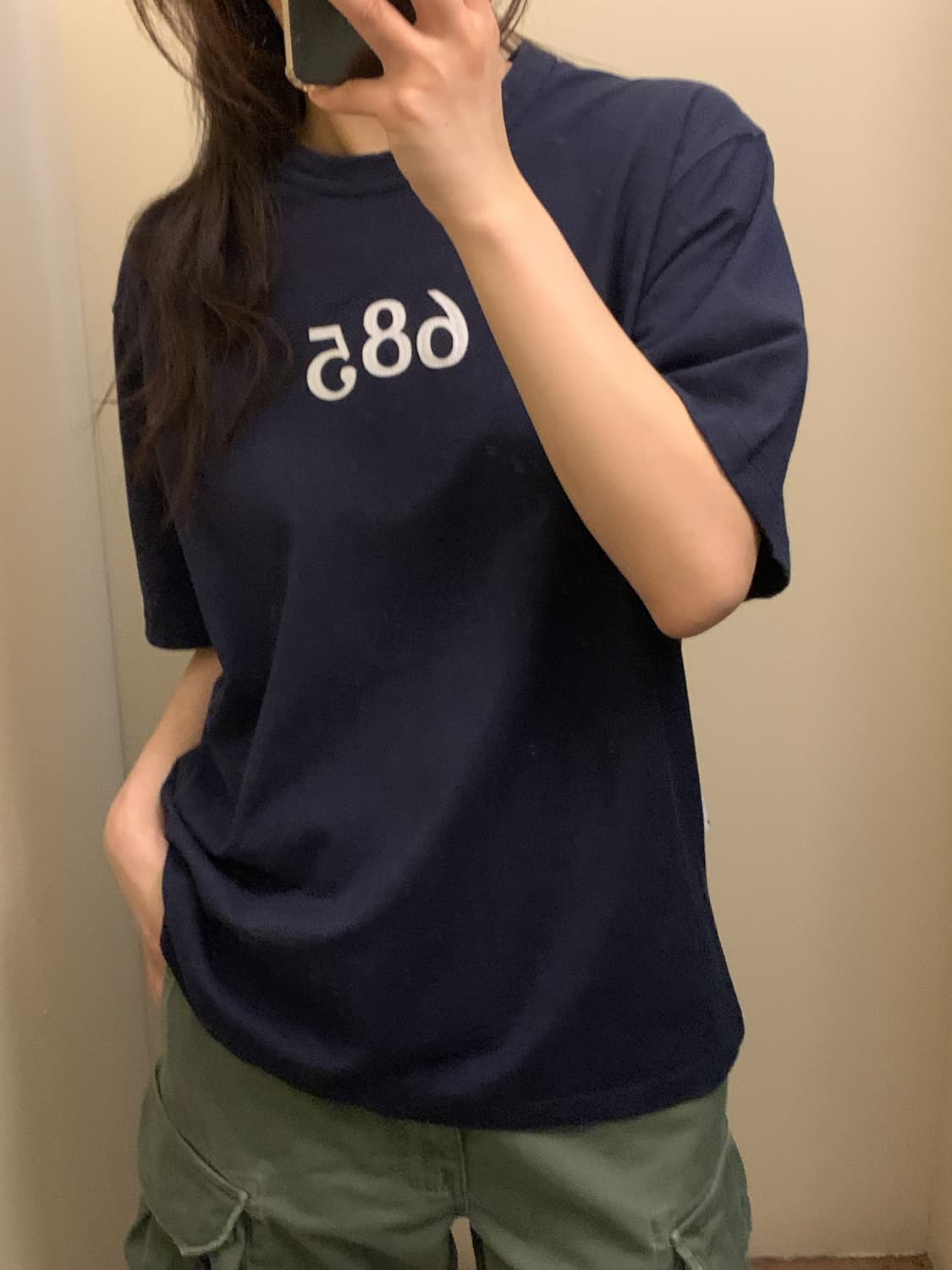 유니폼브릿지 네이비 반팔티 상품이미지8