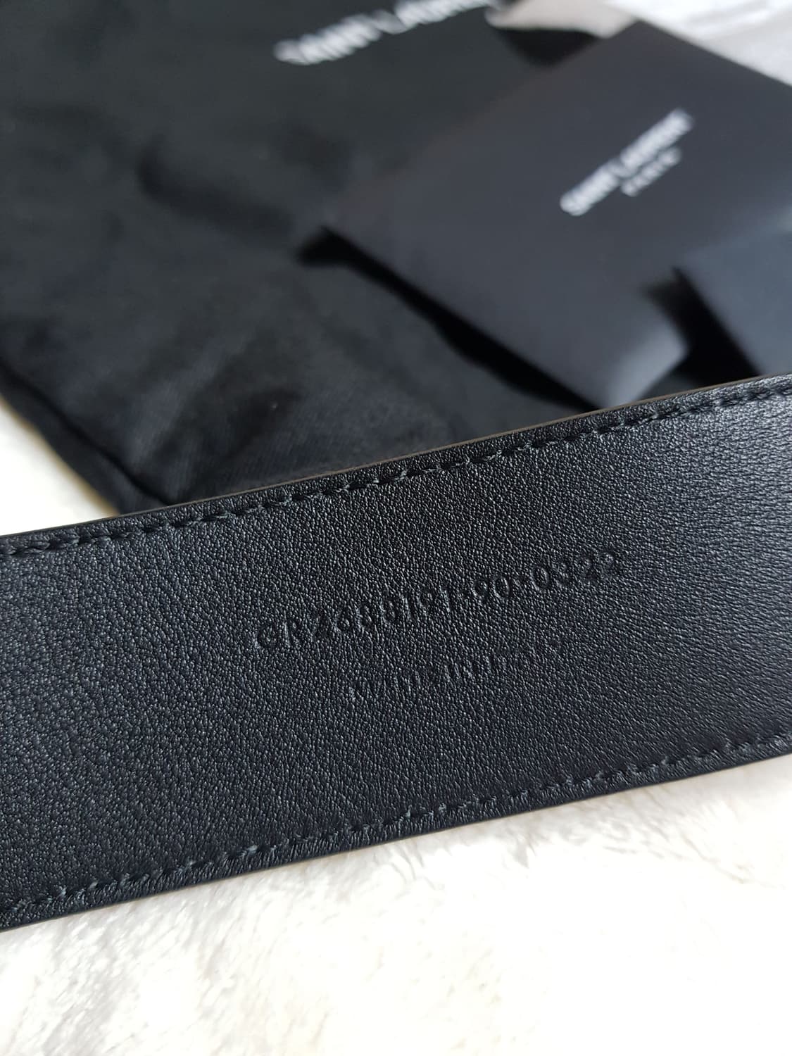 생로랑 스웨이드 웨스턴 벨트 상품이미지6