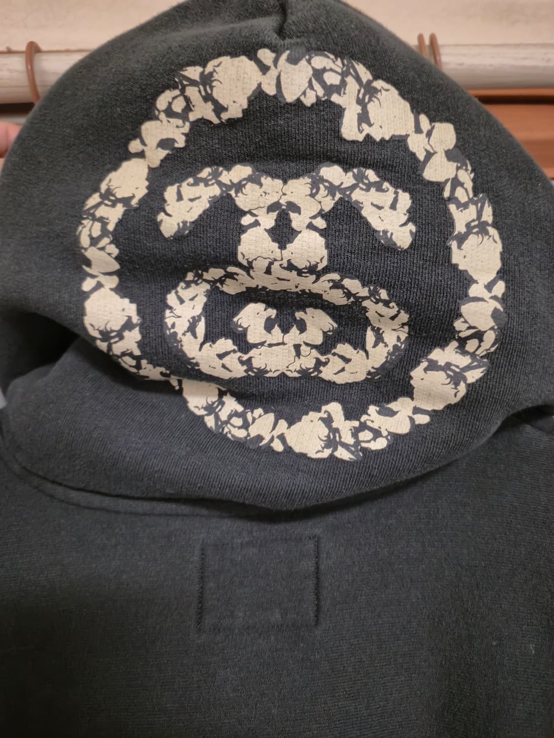 스투시 x 데님 티어스 후드 블랙[M] 상품이미지2