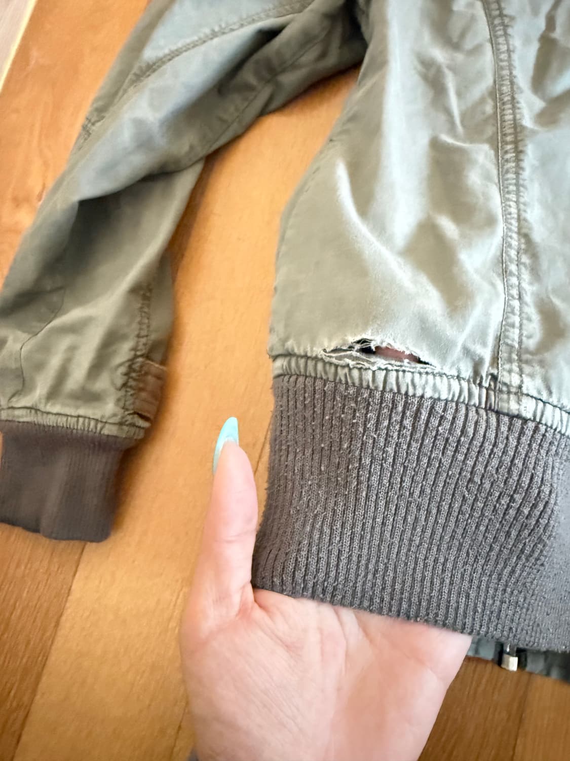 빈티지 카키 유틸리티자켓  상품이미지7