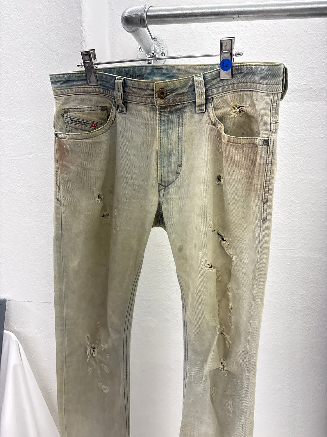 디젤 워싱 데님팬츠 상품이미지2