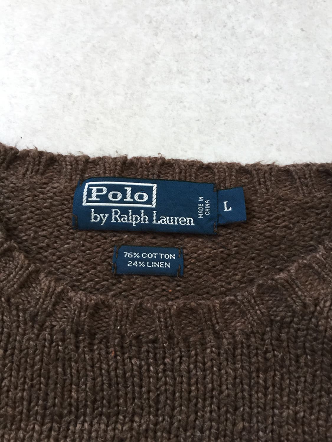 (MAN) 폴로랄프로렌 니트스웨터 XL 상품이미지4