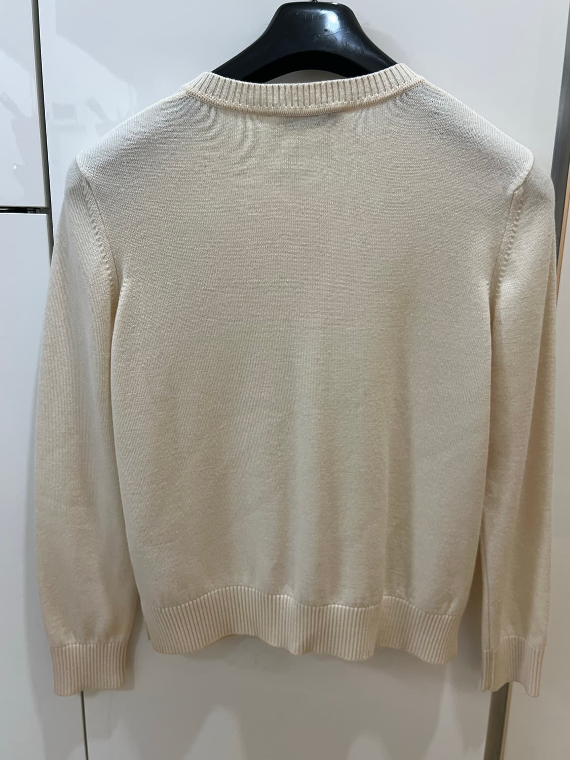 메종키츠네 아이보리가디건 M 상품이미지2