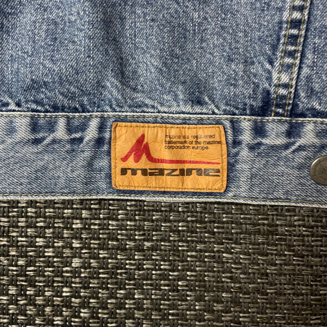 MAZINE 연청 투포켓 데님 자켓 상품이미지8