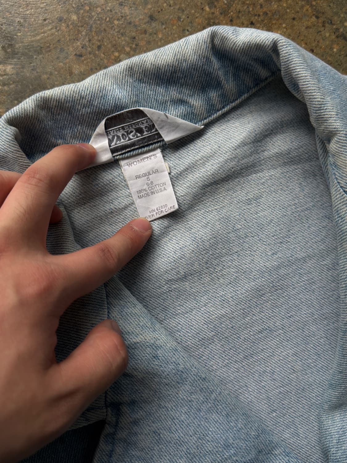 90's Denim Chore Jacket 상품이미지3