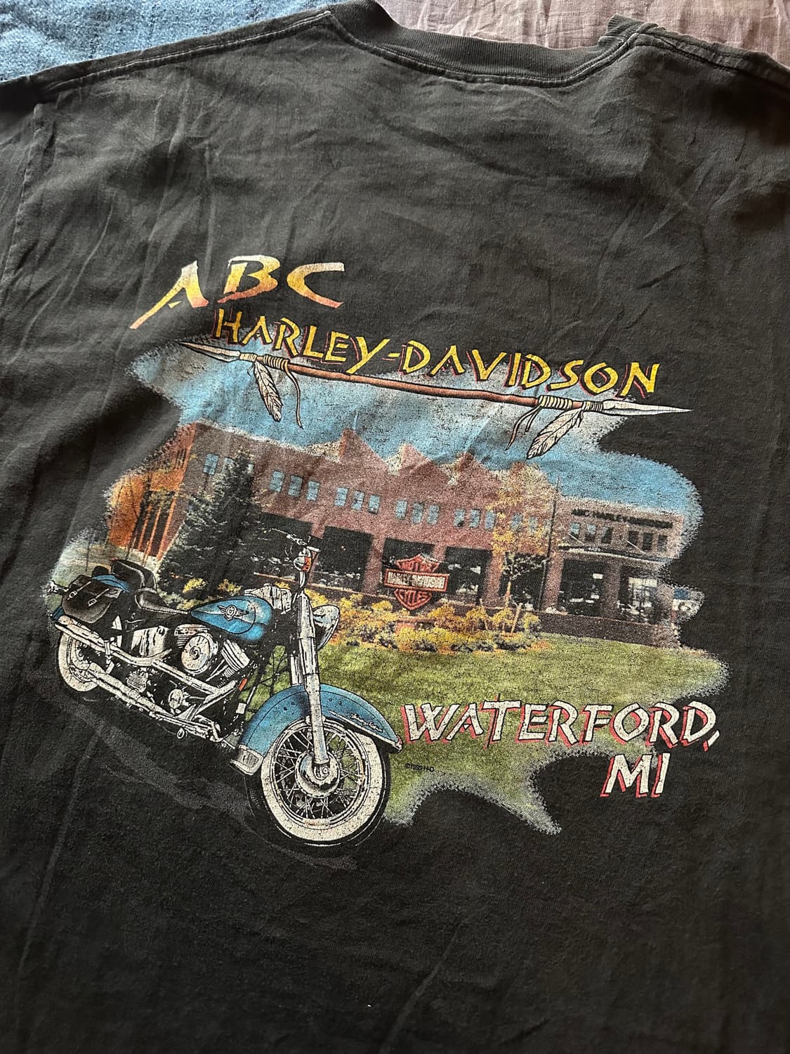 90s USA Vintage Harley Davidson T Shirt 상품이미지2