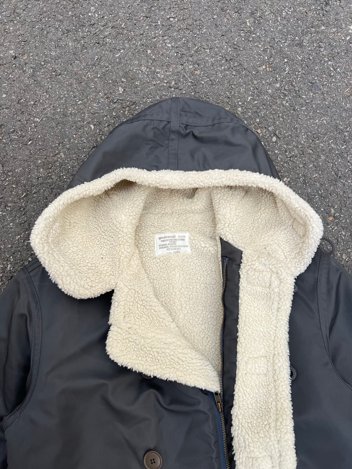 90's GOODENOUGH 굿이너프 후지와라히로시 B-7자켓 상품이미지5