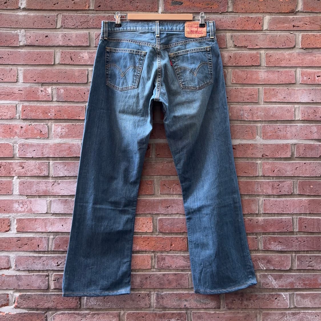 00s 리바이스 Levi’s 527 로우 부츠컷 데님 팬츠 상품이미지7