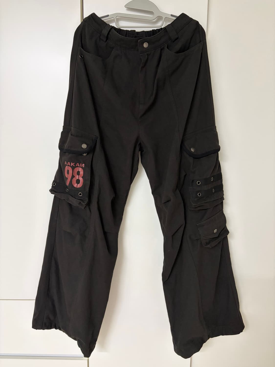 아캄 98 Knee Pin-Tuck Contrast 카고 팬츠 상품이미지2