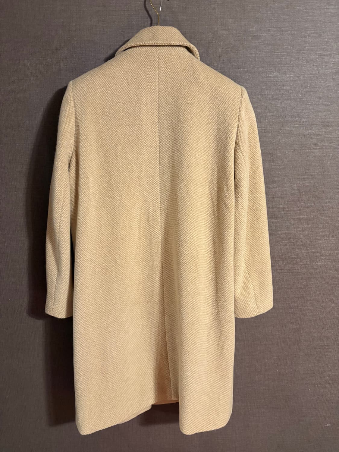 LABELDA 크리미 베이지 코트 Japan 상품이미지3